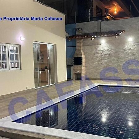CASA PÉ NA AREIA COM PISCINA A 10mts ENSEADA Villa Guarujá Kültér fotó