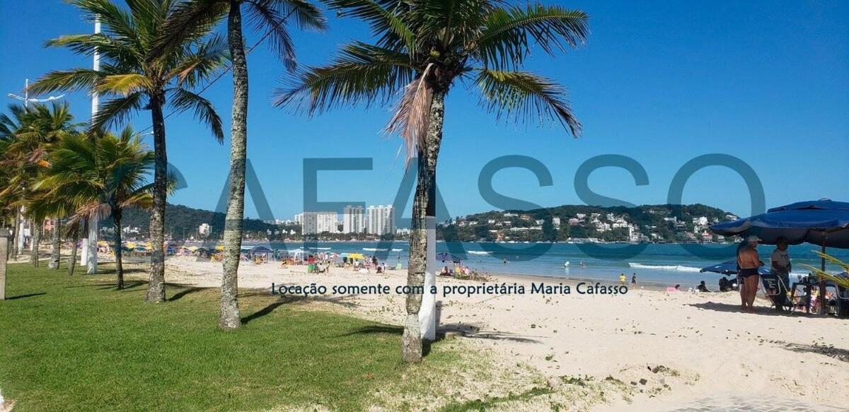 CASA PÉ NA AREIA COM PISCINA A 10mts ENSEADA Villa Guarujá Kültér fotó